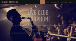 Desktop Screenshot of al-grant-sax.com